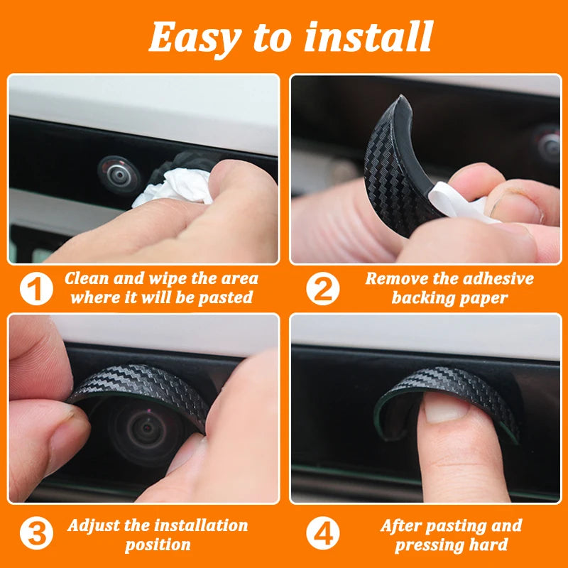 Universal Car Backup Camera Rain Cover & Sun Shield