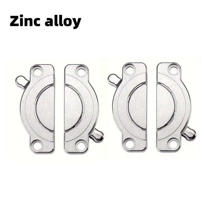 2-Piece Heavy-Duty Tabletop Connectors & Furniture Buckles