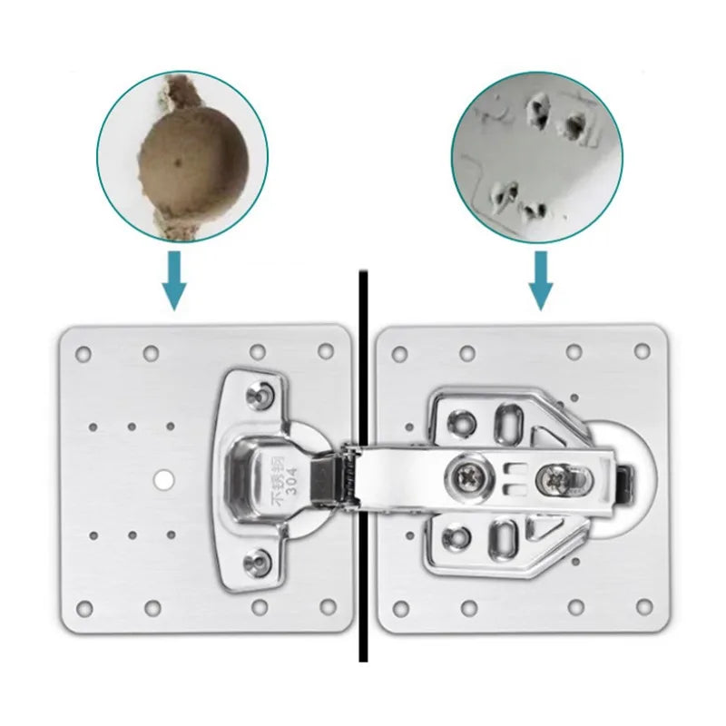 Cabinet Hinge Repair Plate