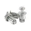 91-Piece Hollow Wall Anchor Kit with Rivet Nut Tool – M4/M5/M6