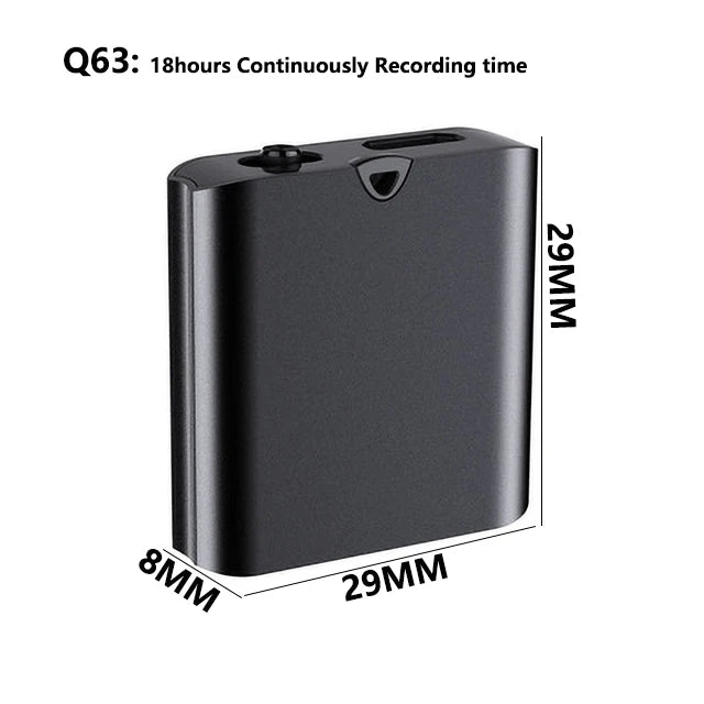 Mini Magnetic Voice Recorder Q63