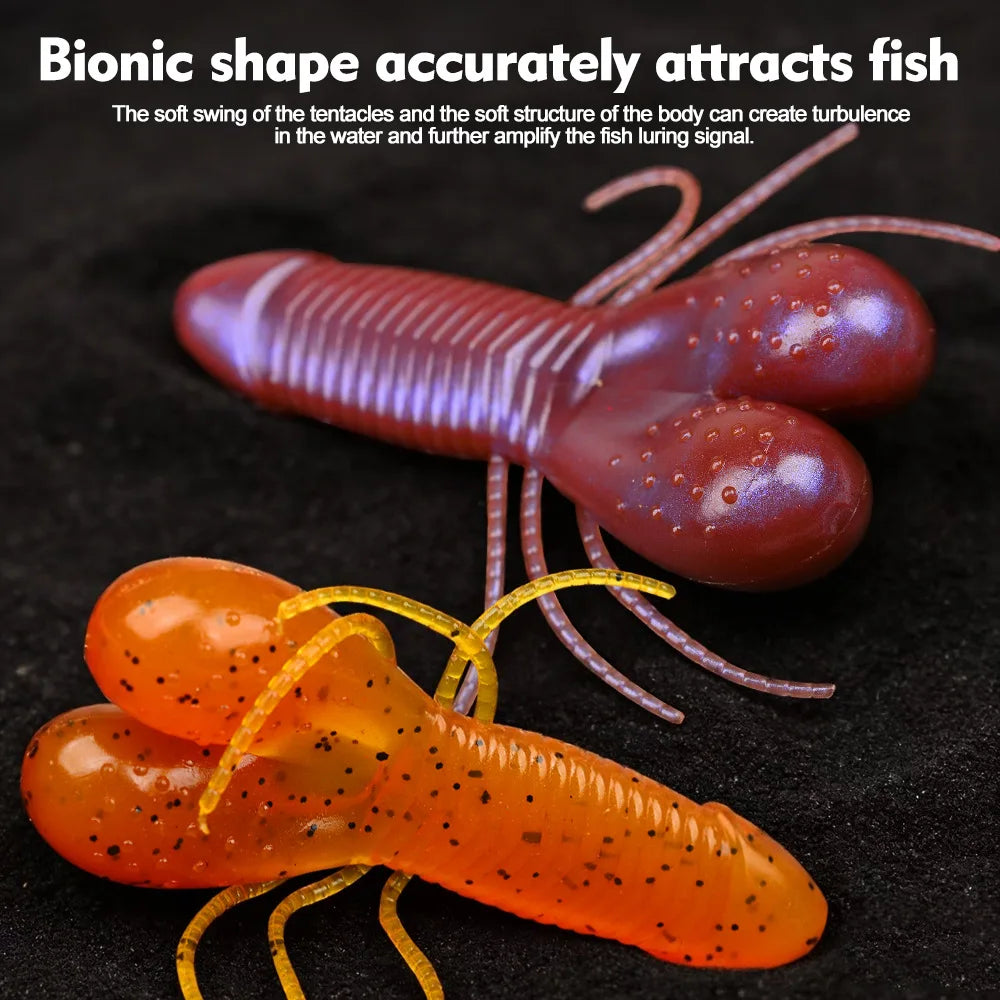 10 Pack Insect Soft Fishing Lures