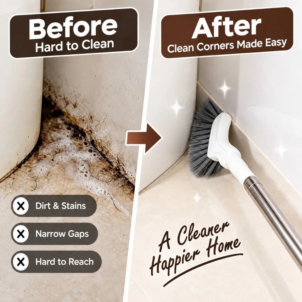 Extendable Crevice Cleaning Brush β Long Handle Gap Cleaner