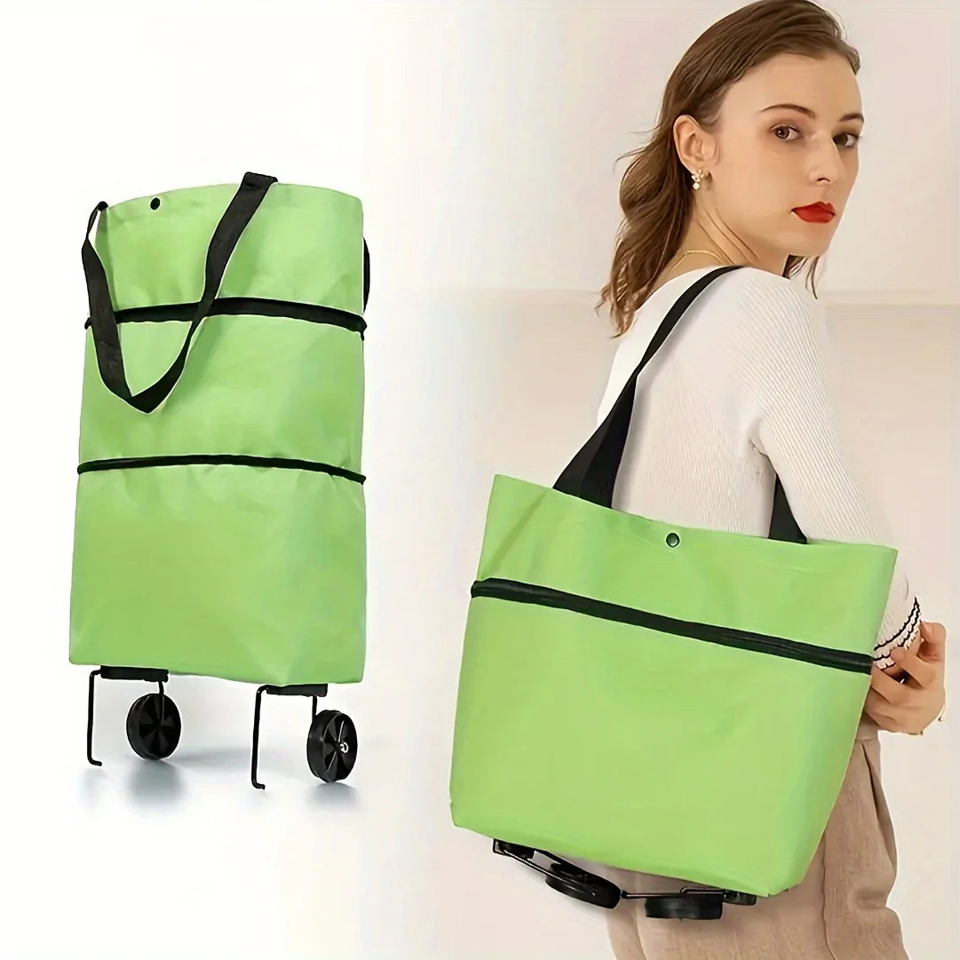 Foldable Shopping Trolley Bag (New)
