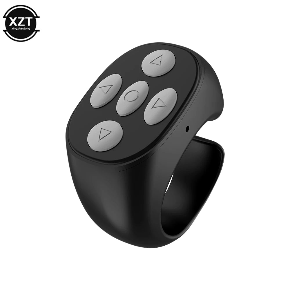 Bluetooth Fingertip Ring Remote & Scrolling Controller