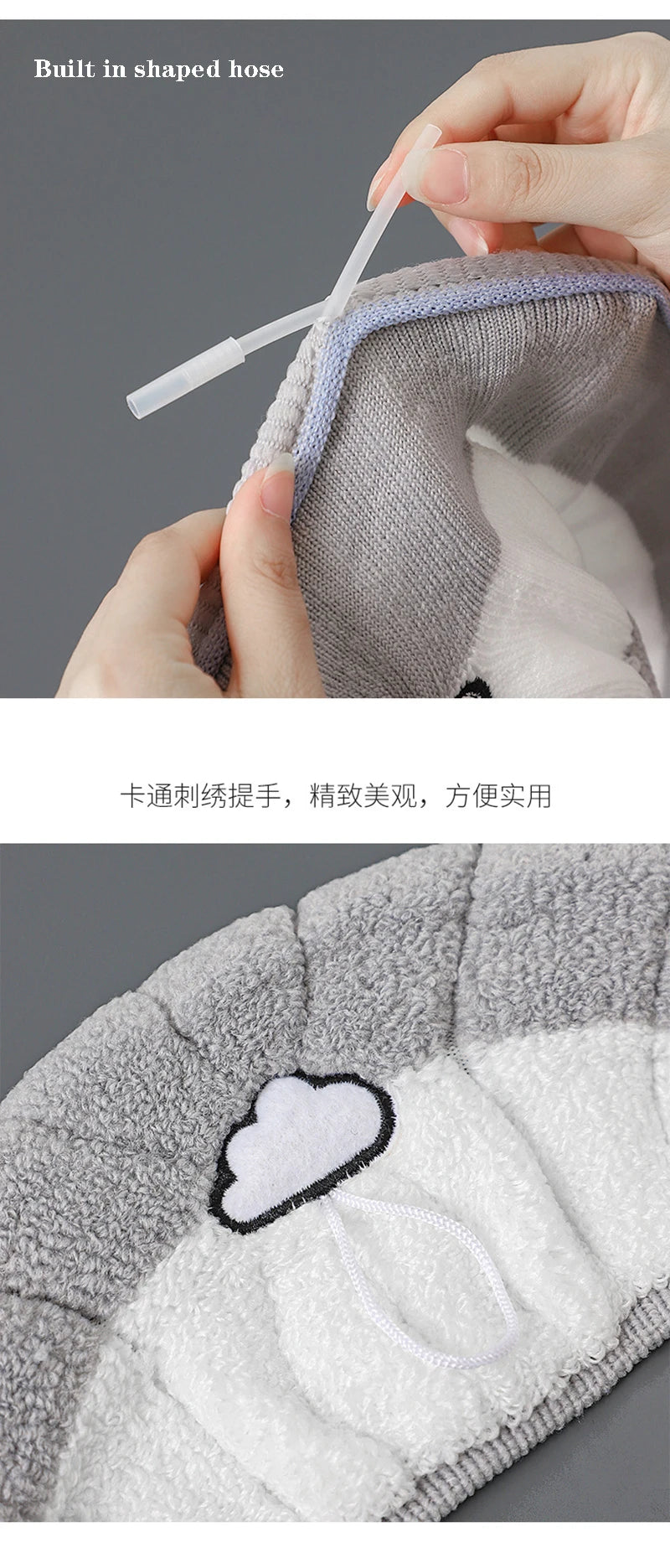 Soft Plush Toilet Seat Cover with Handle – Warm & Reusable