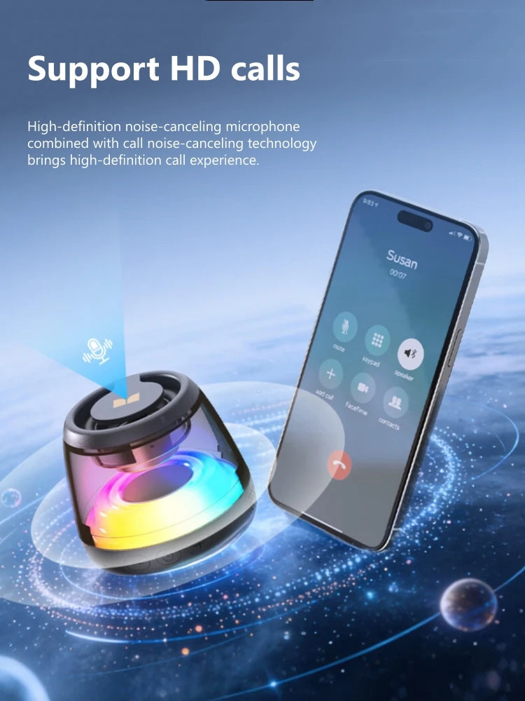 Magnetic Bluetooth Portable Speaker