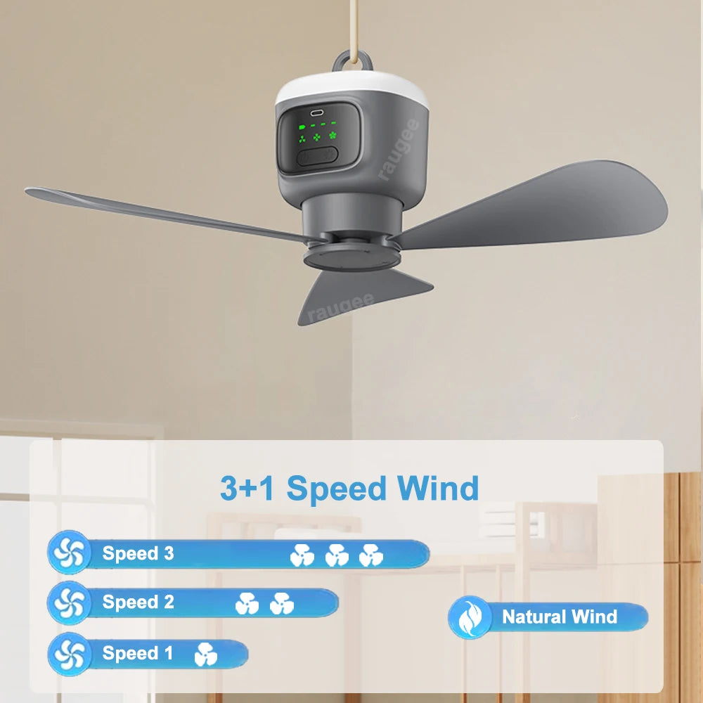 12000mAh Outdoor Camping Fan