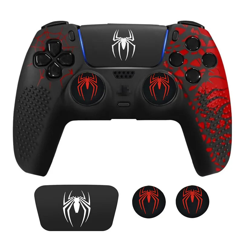 Spider-Themed PS5 Controller Cover