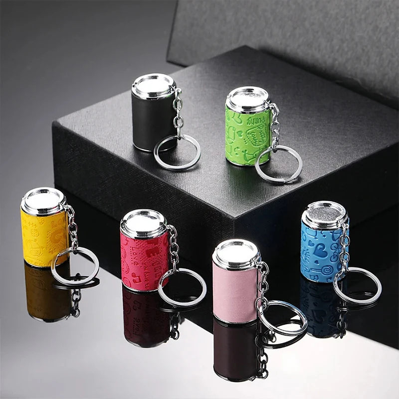 Metal Coin Holder Keychain