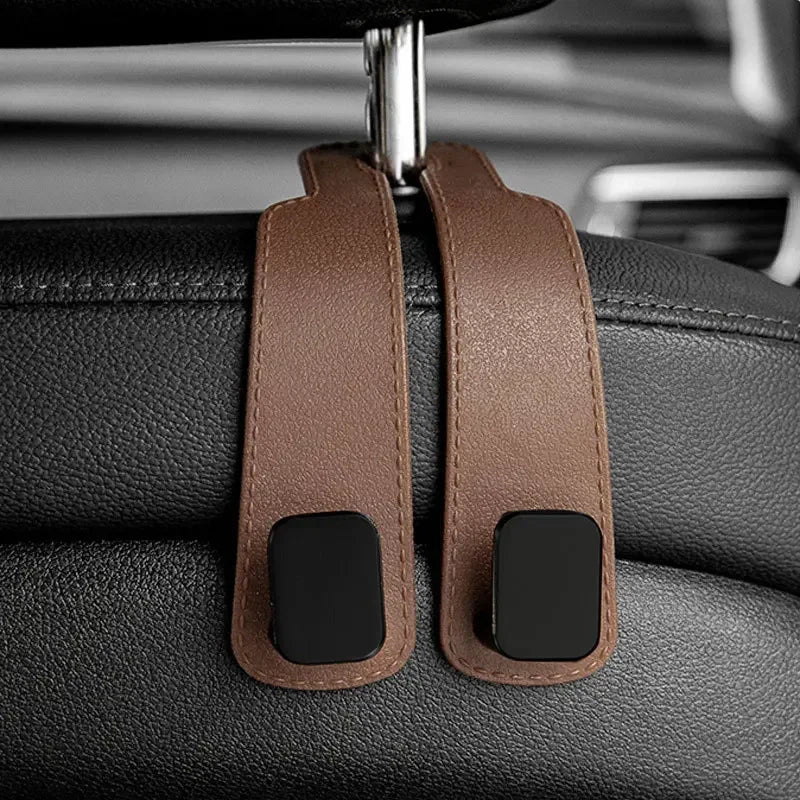 Leather Car Seat Back Hook (MR)