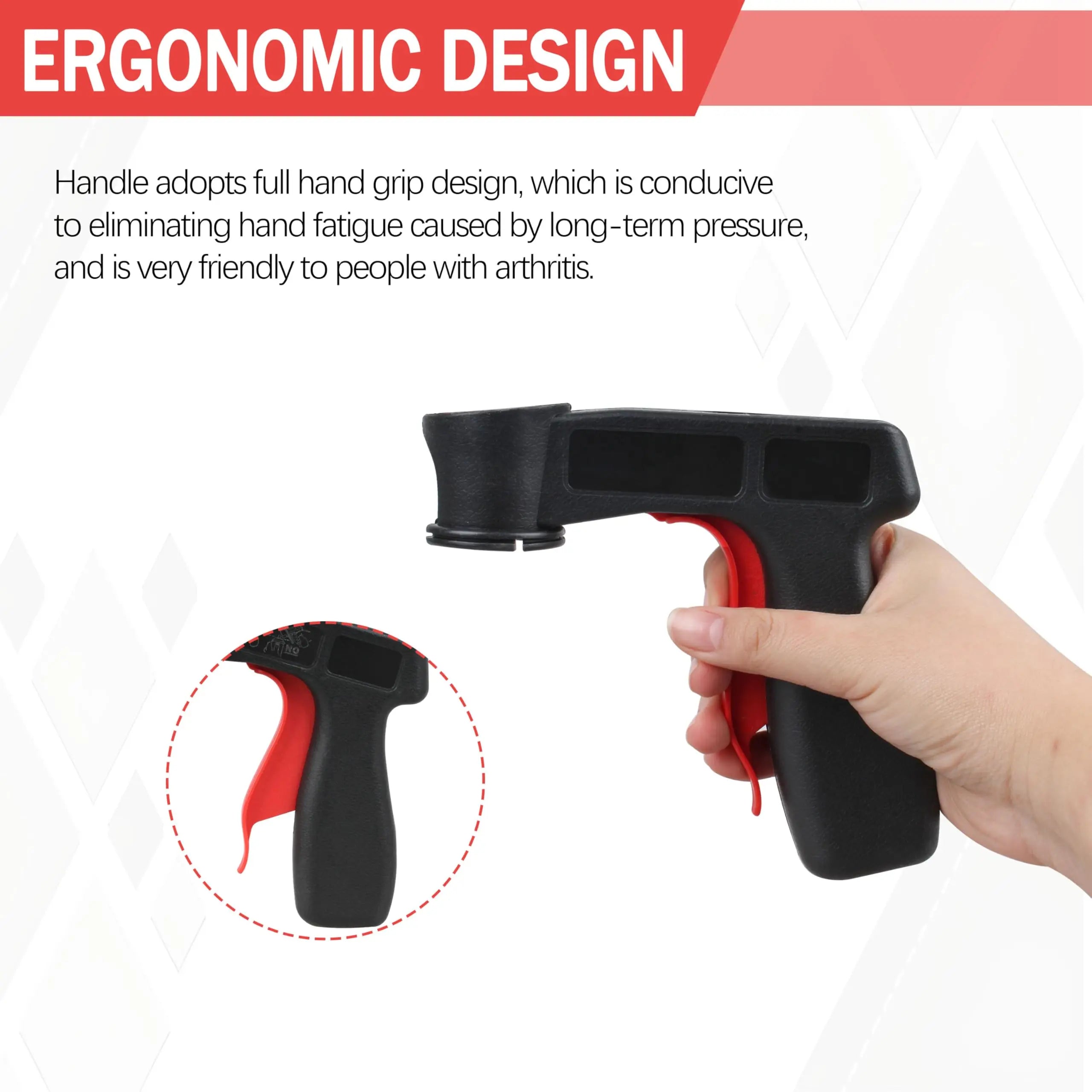 Spray Paint Gun Handle Set (R)