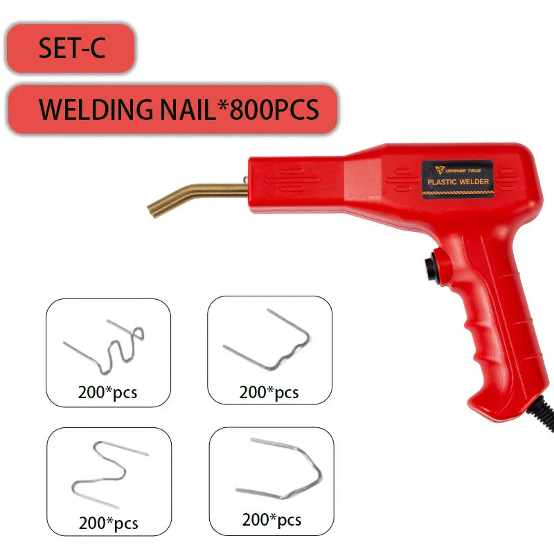 Plastic Welder Hot Stapler Kit (200β800 Staples)