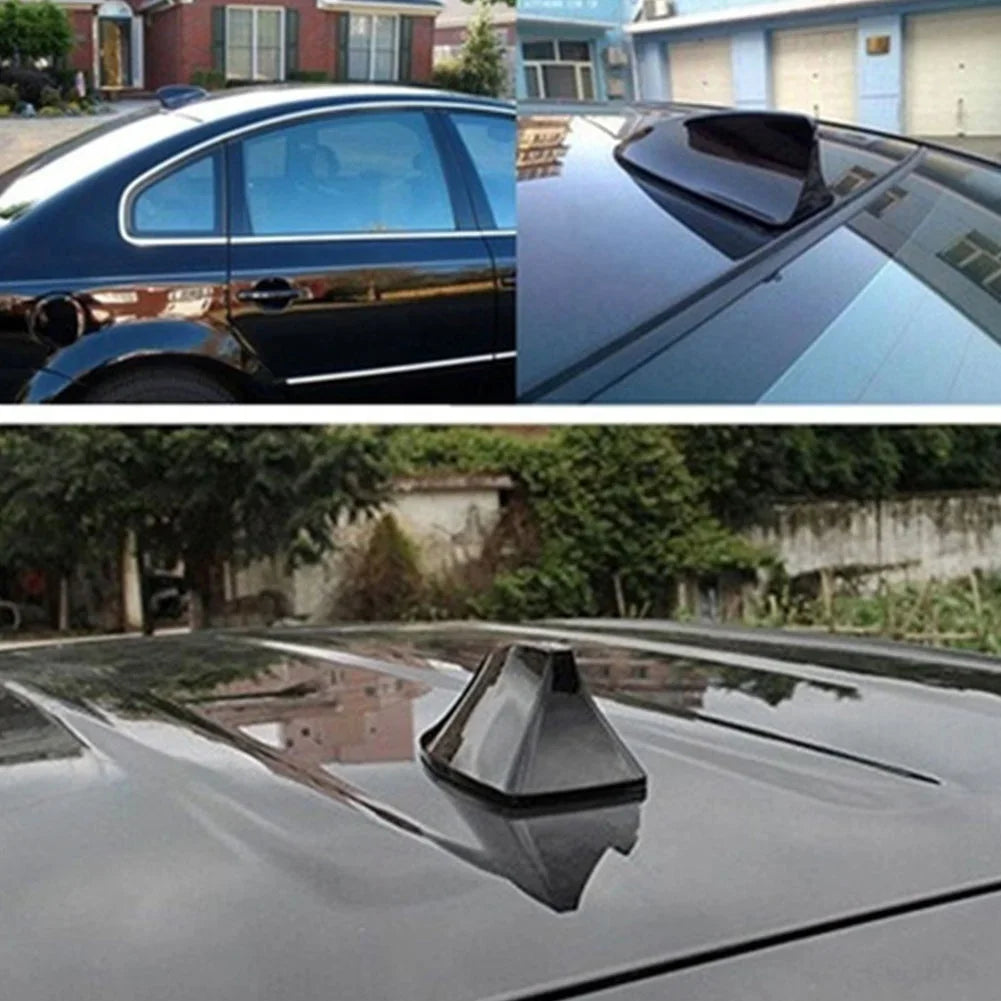 Universal Shark Fin Car Antenna β Carbon Fiber Style