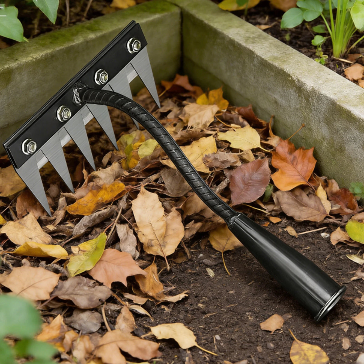 Steel Nail Rake Weeder
