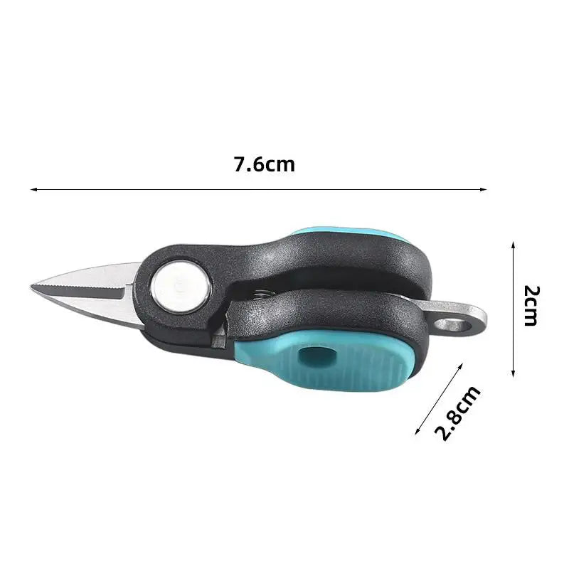 Portable Mini Serrated Fishing Scissors