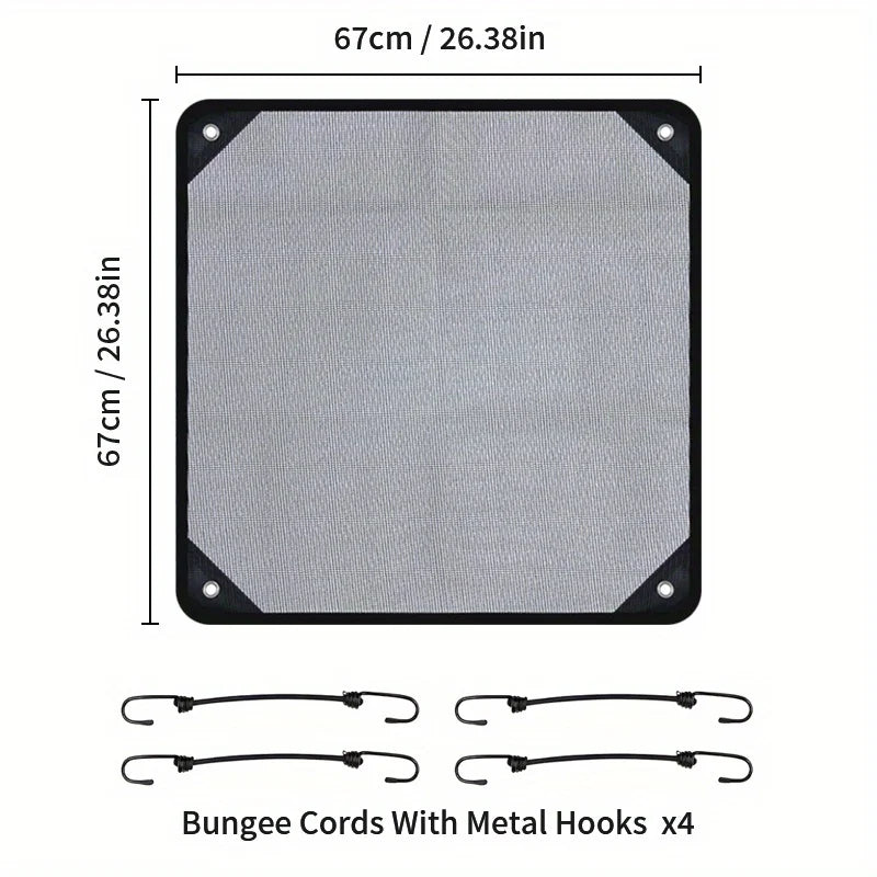 Outdoor AC Cover with Drawstring
