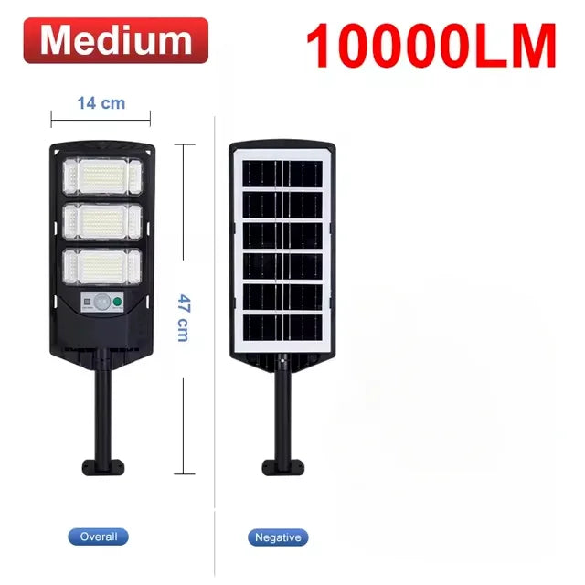 100000LM Solar Street Light IP67 Outdoor LED