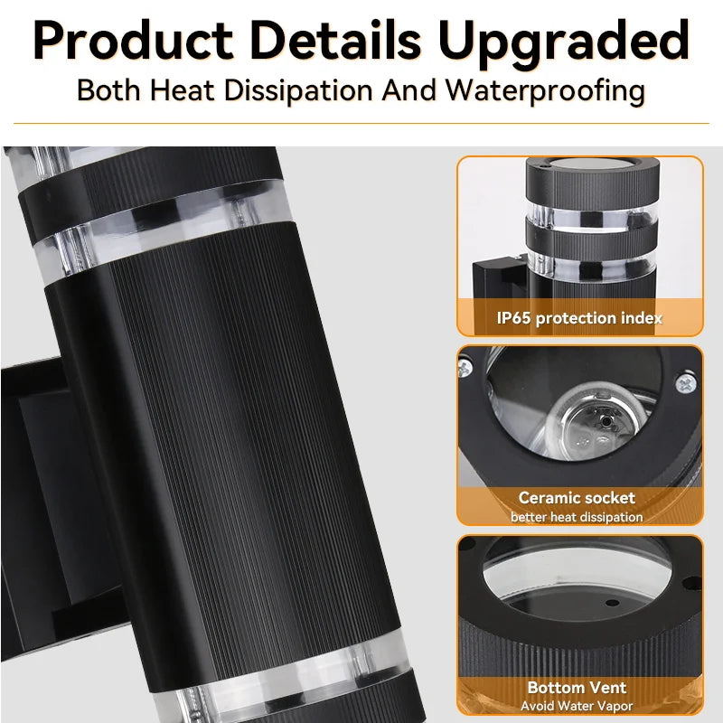 LED Outdoor Wall Lights E27