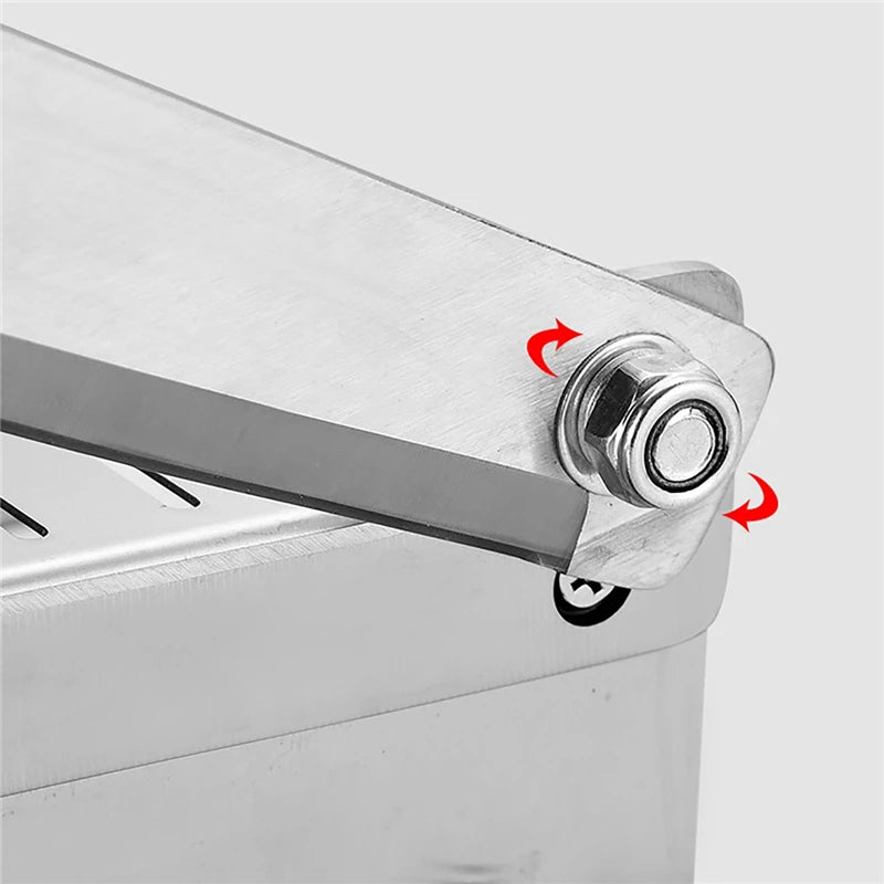 Manual Stainless Steel Bone & Meat Slicer