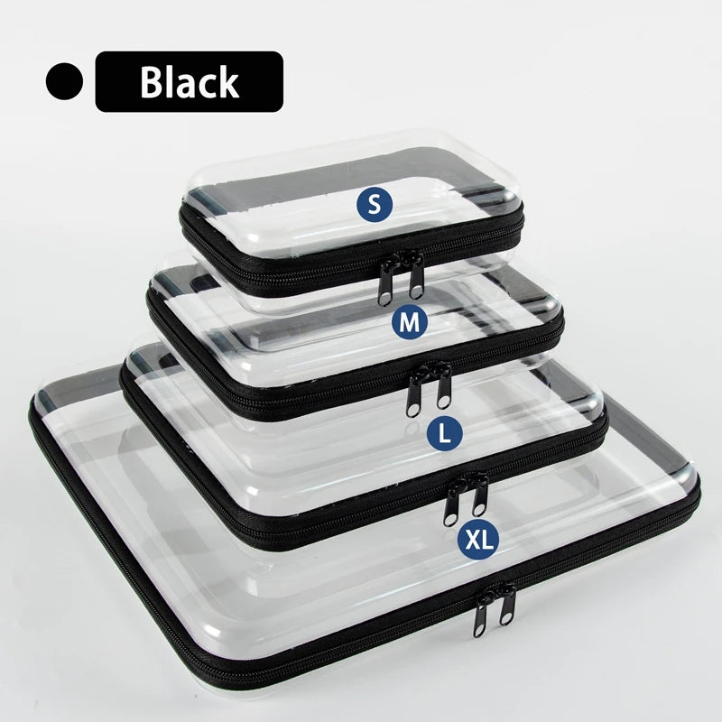 Transparent Zipper Storage Bag