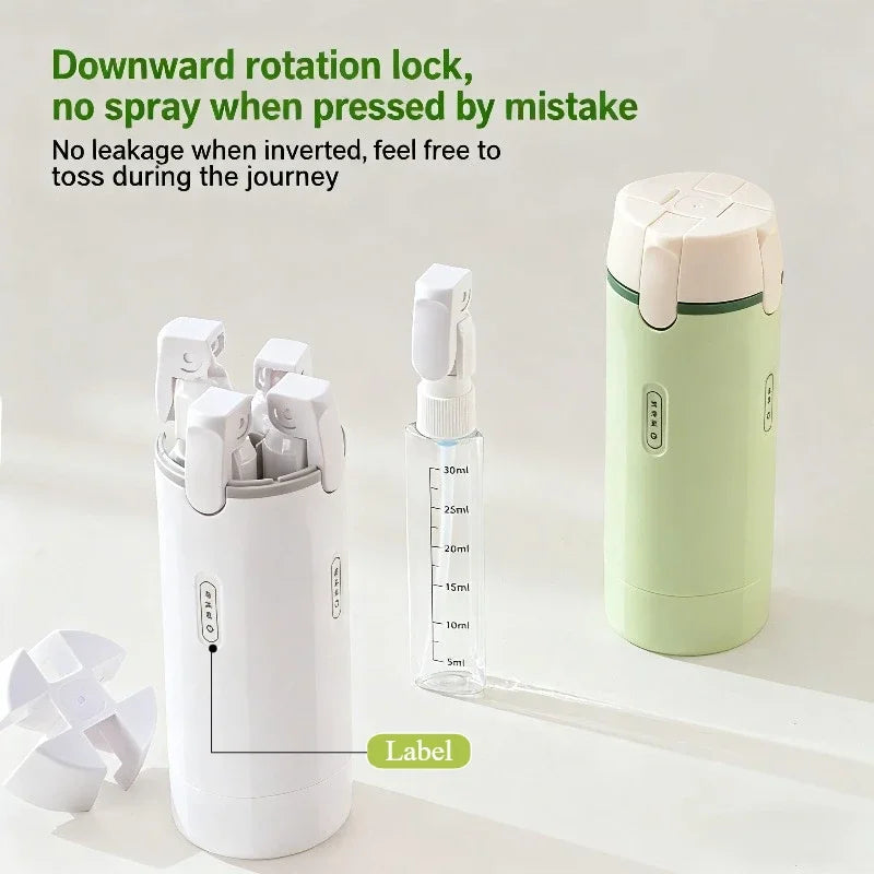 4-in-1 Travel Toiletry Bottle