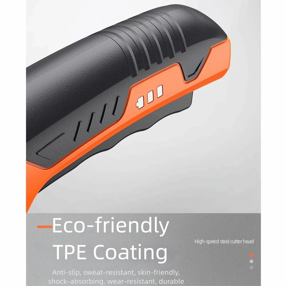 Cordless Electric Rotary Scissors with Safety Lock