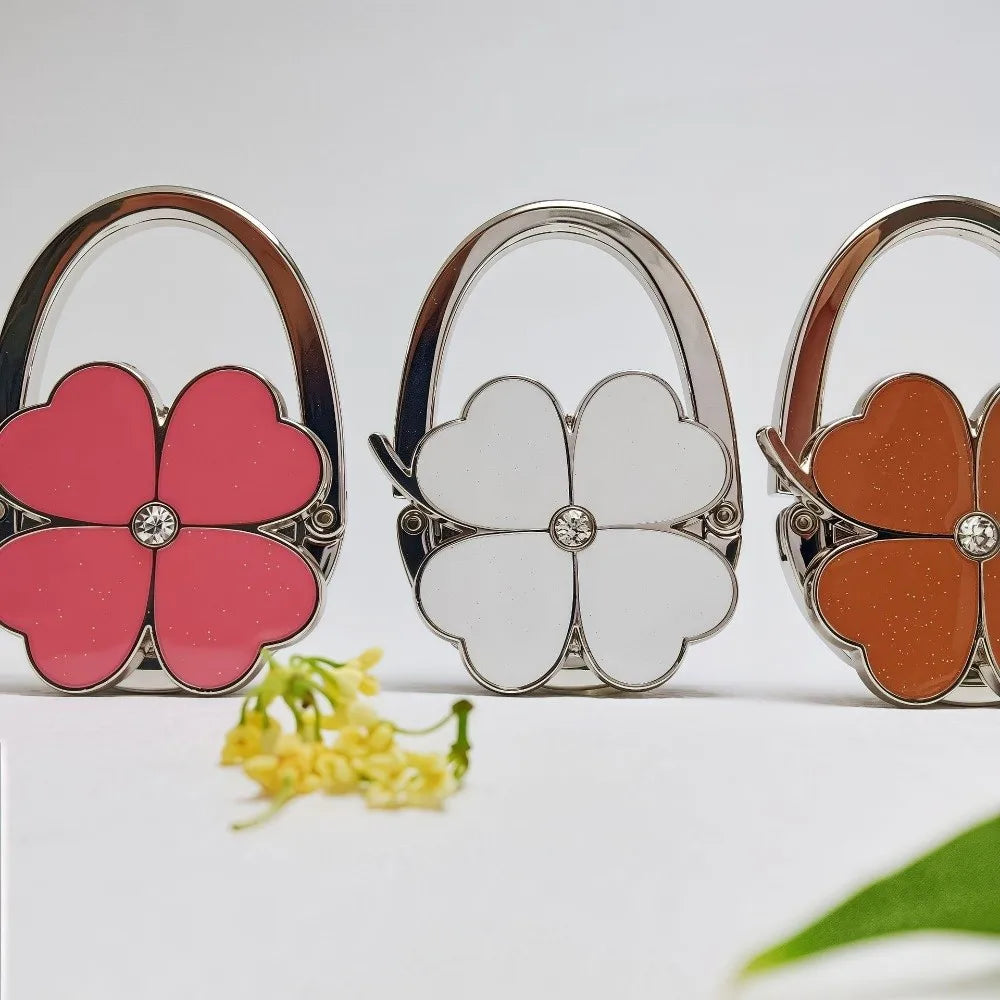 Portable Clover Handbag Hook