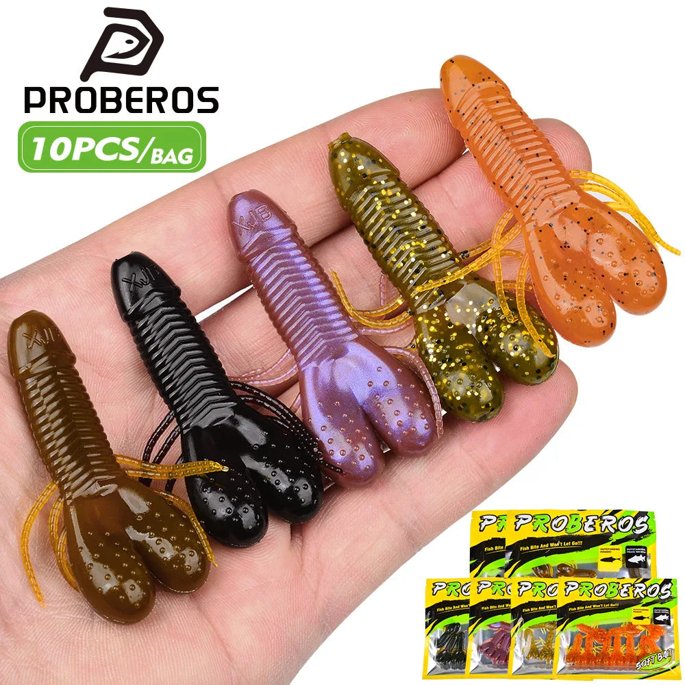 10 Pack Insect Soft Fishing Lures