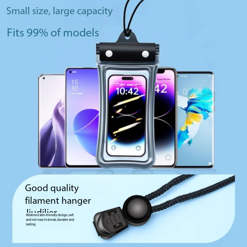 Universal Waterproof Phone Pouch with Lanyard