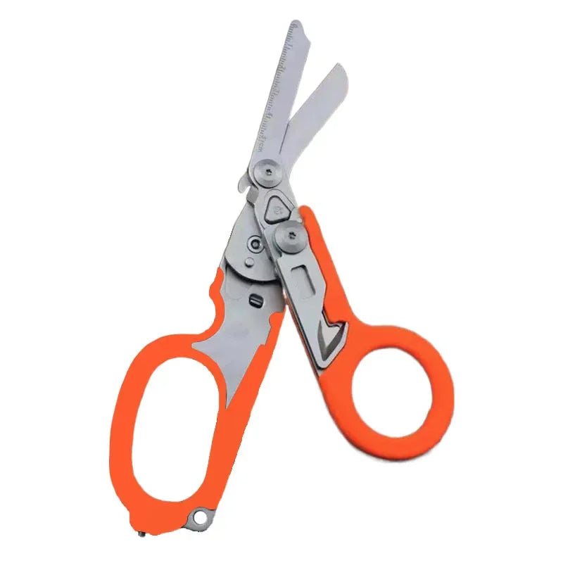 6-in-1 Foldable Emergency Rescue Scissors