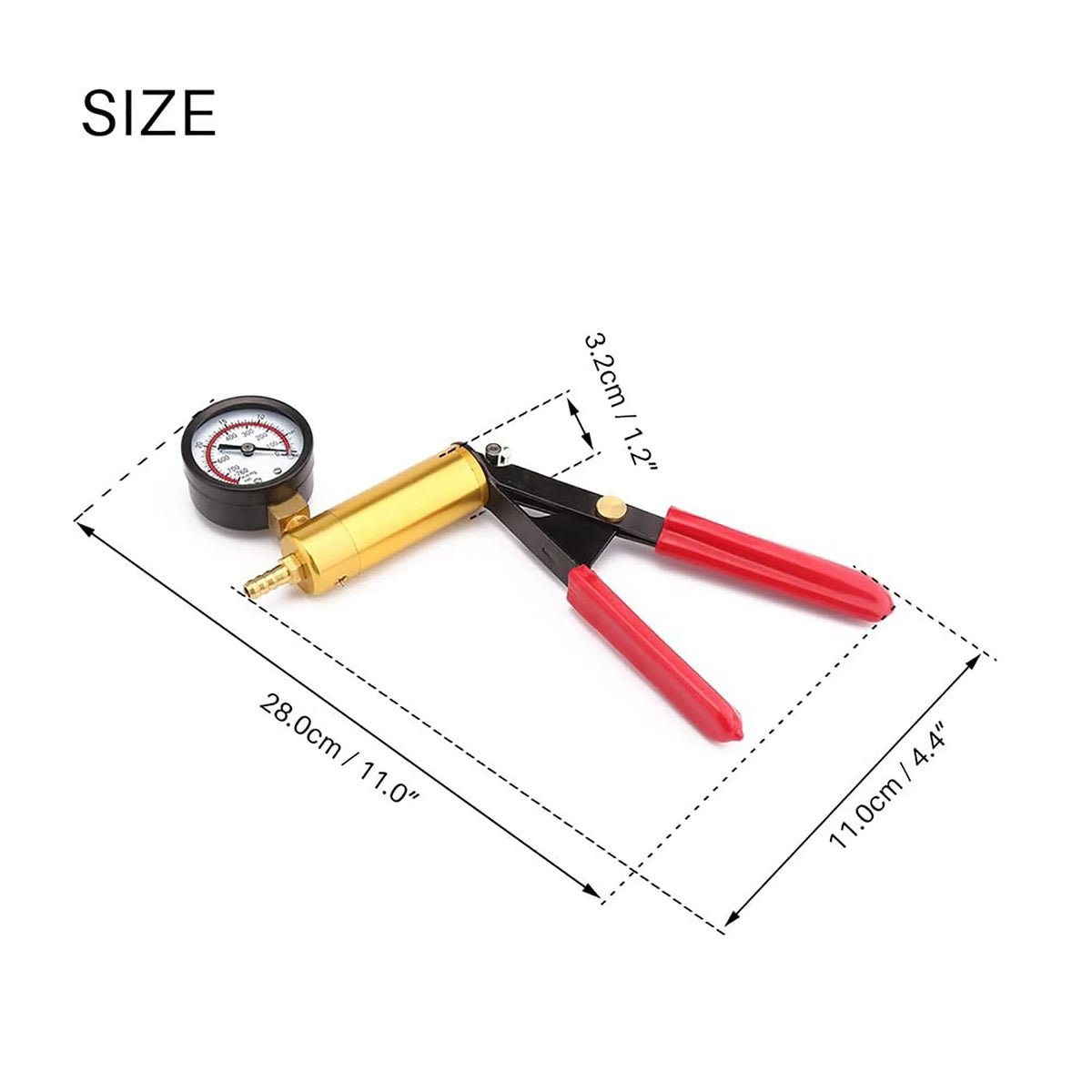 2-in-1 Handheld Brake Bleeder & Vacuum Pump Kit