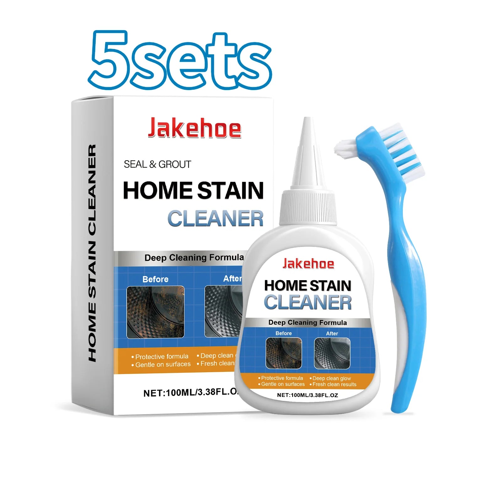 Sink & Bathroom Stain Removal Gel Kit