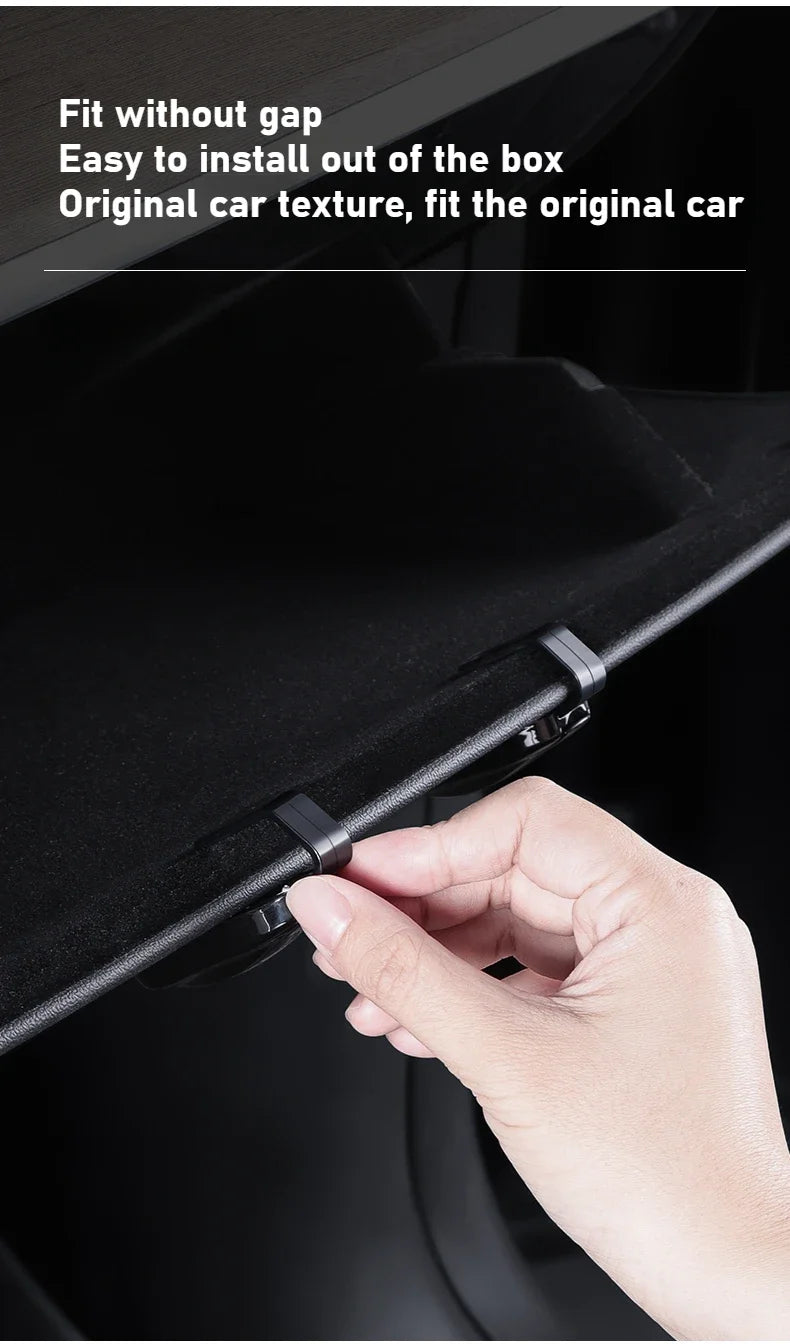 Tesla Model 3/Y Hidden Glove Box Storage Hook