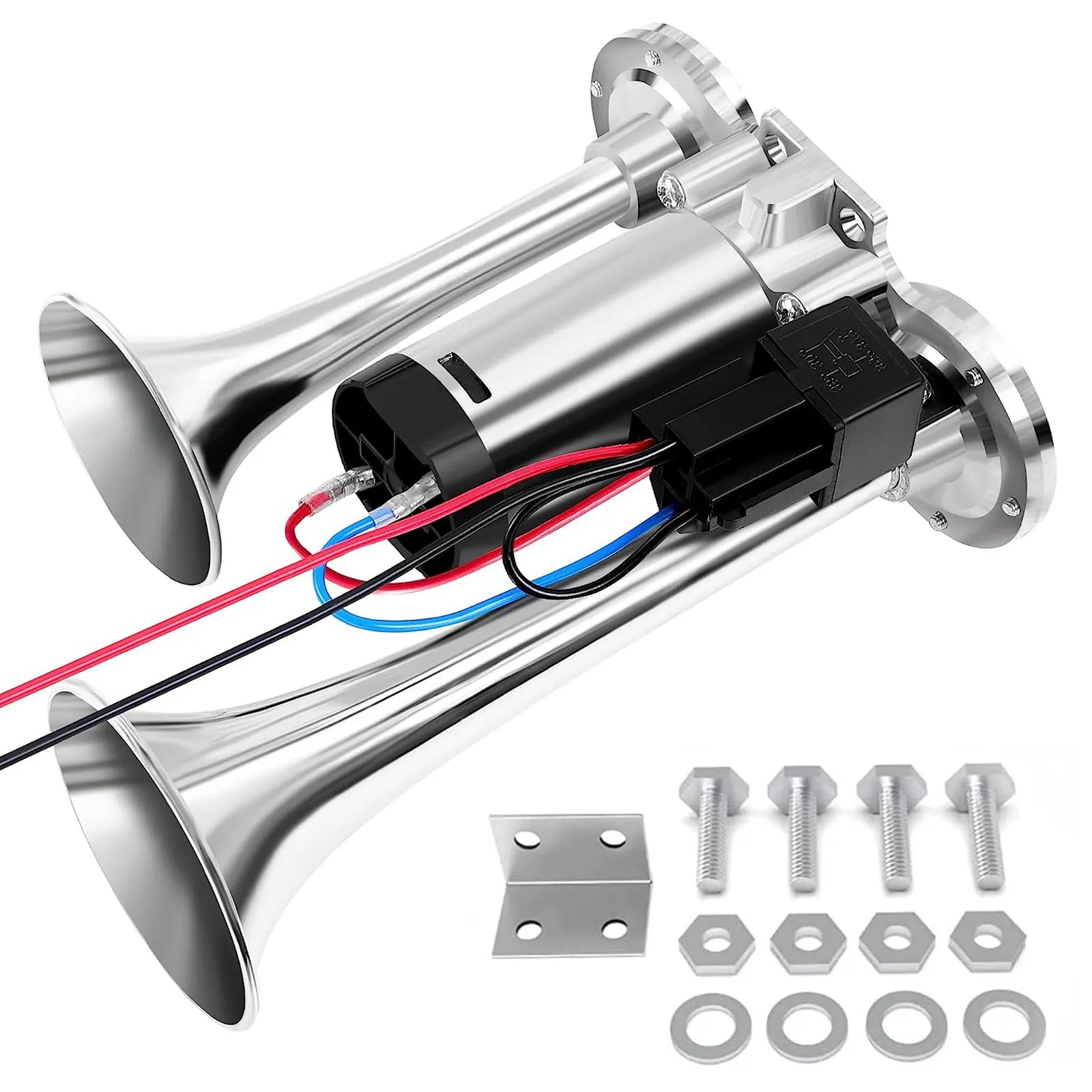 12V Dual Trumpet Super Loud Electric Air Horn