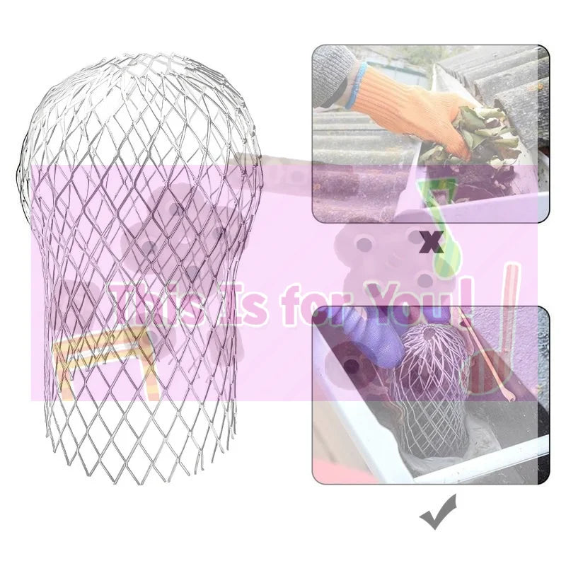 3-Inch Gutter Downspout Strainer & Leaf Guard Filter