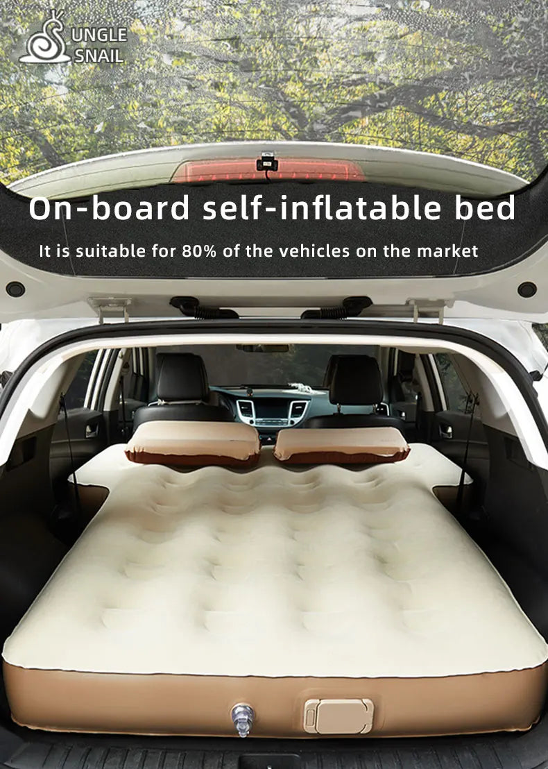 Automatic Inflatable Car Air Mattress Bed