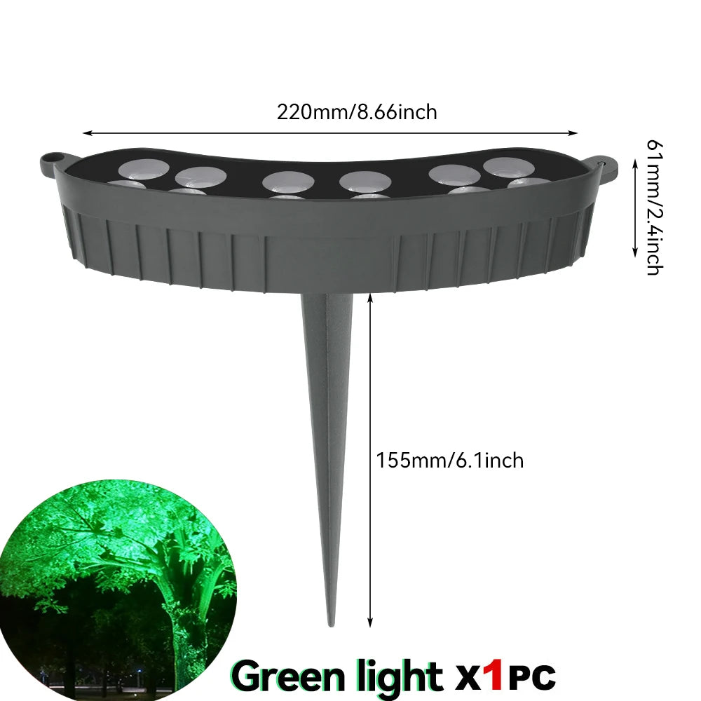 AC110Vβ265V LED Tree Ring Landscape Light