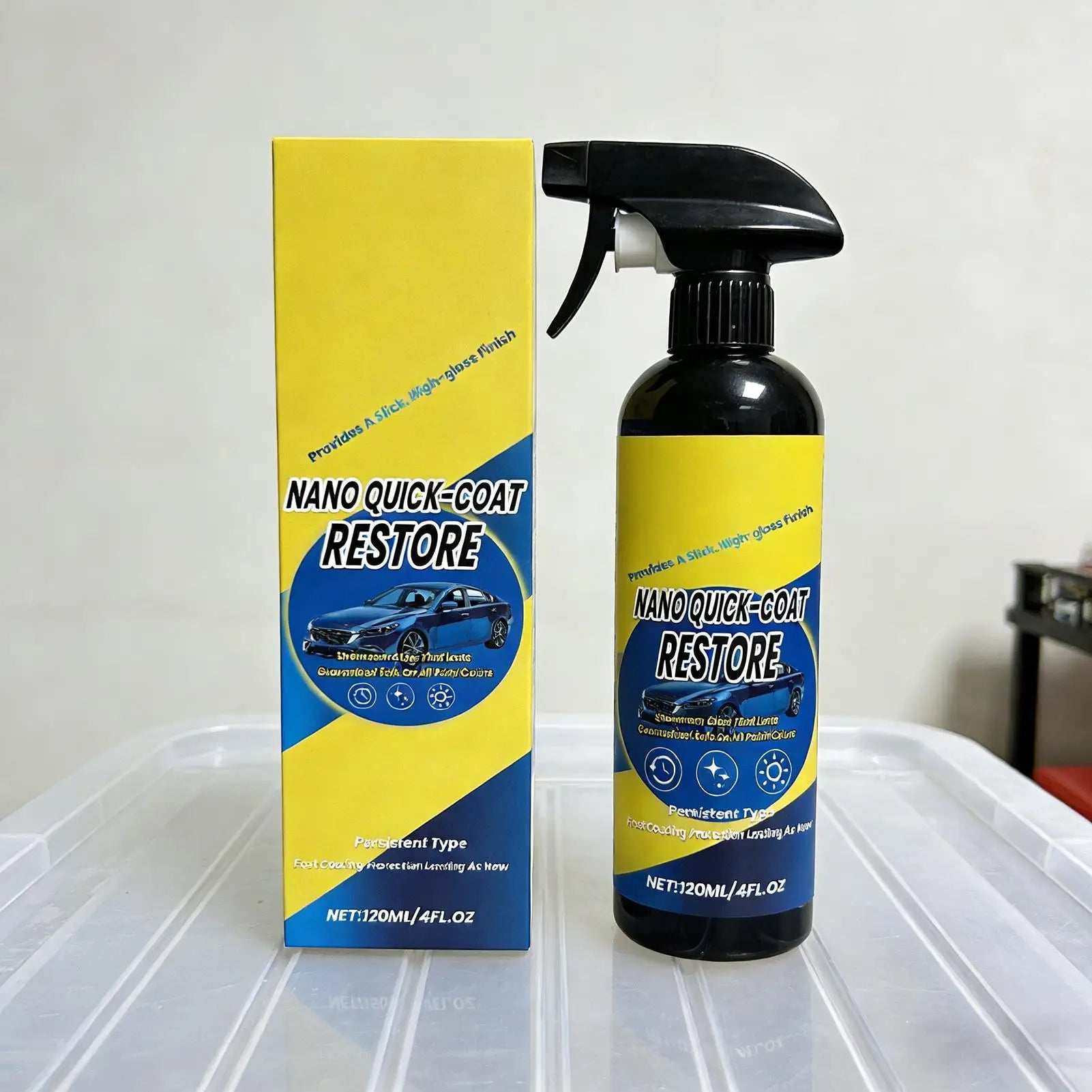 Nano Ceramic Coating Spray for Cars 120ml