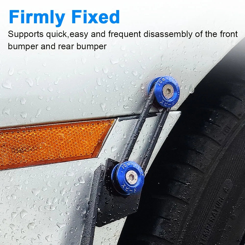 Universal Aluminum Quick-Release Bumper Fastener Kit