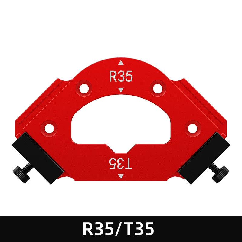 Aluminum Corner Radius Jig Router Template for Woodworking