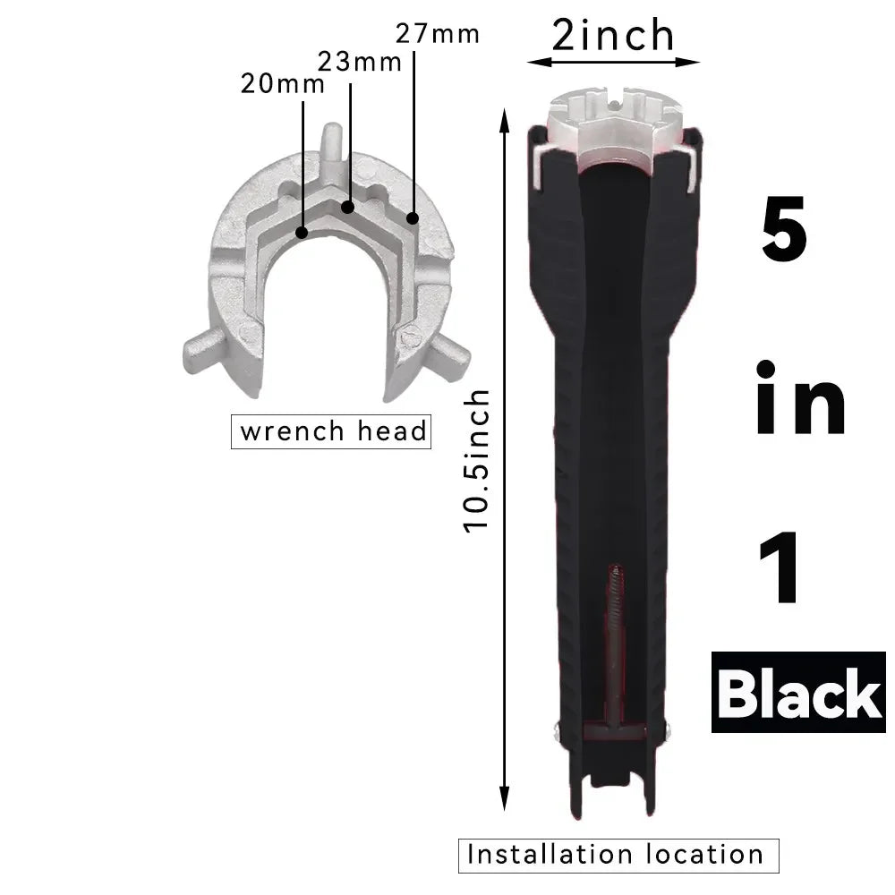 8-in-1 Sink Faucet Wrench