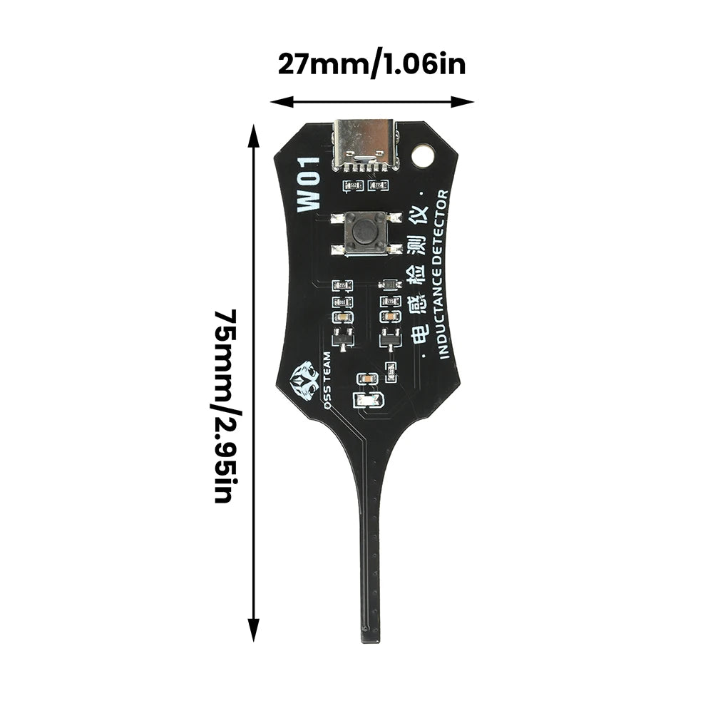 W01 Type-C Coil & Inductance Tester