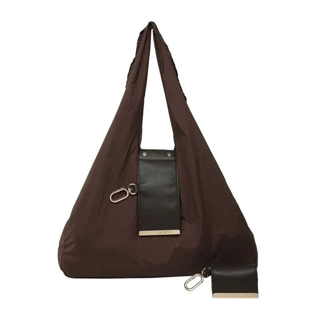 Foldable Reusable Shopping Tote Bag with Keychain