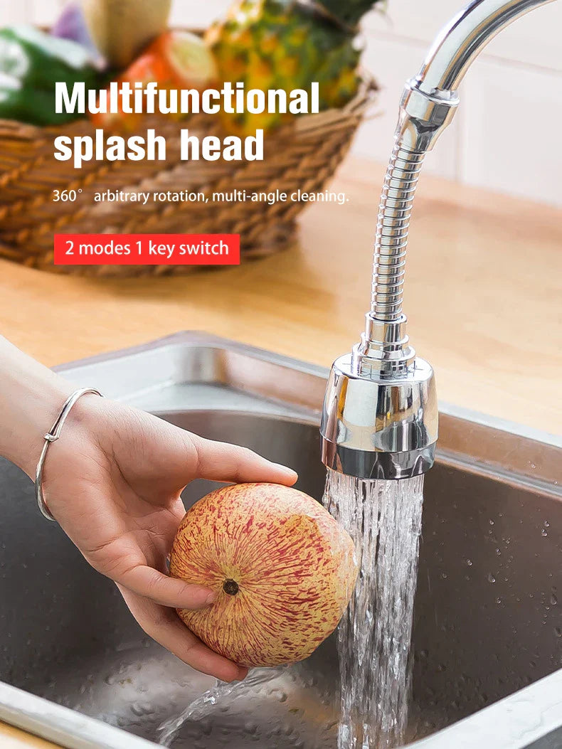 360° Rotating Dual-Mode Faucet Aerator