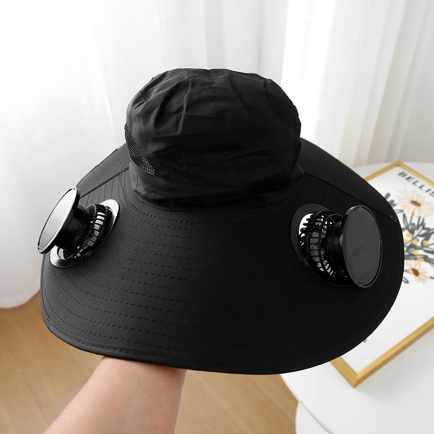 Solar Cooling Sun Hat
