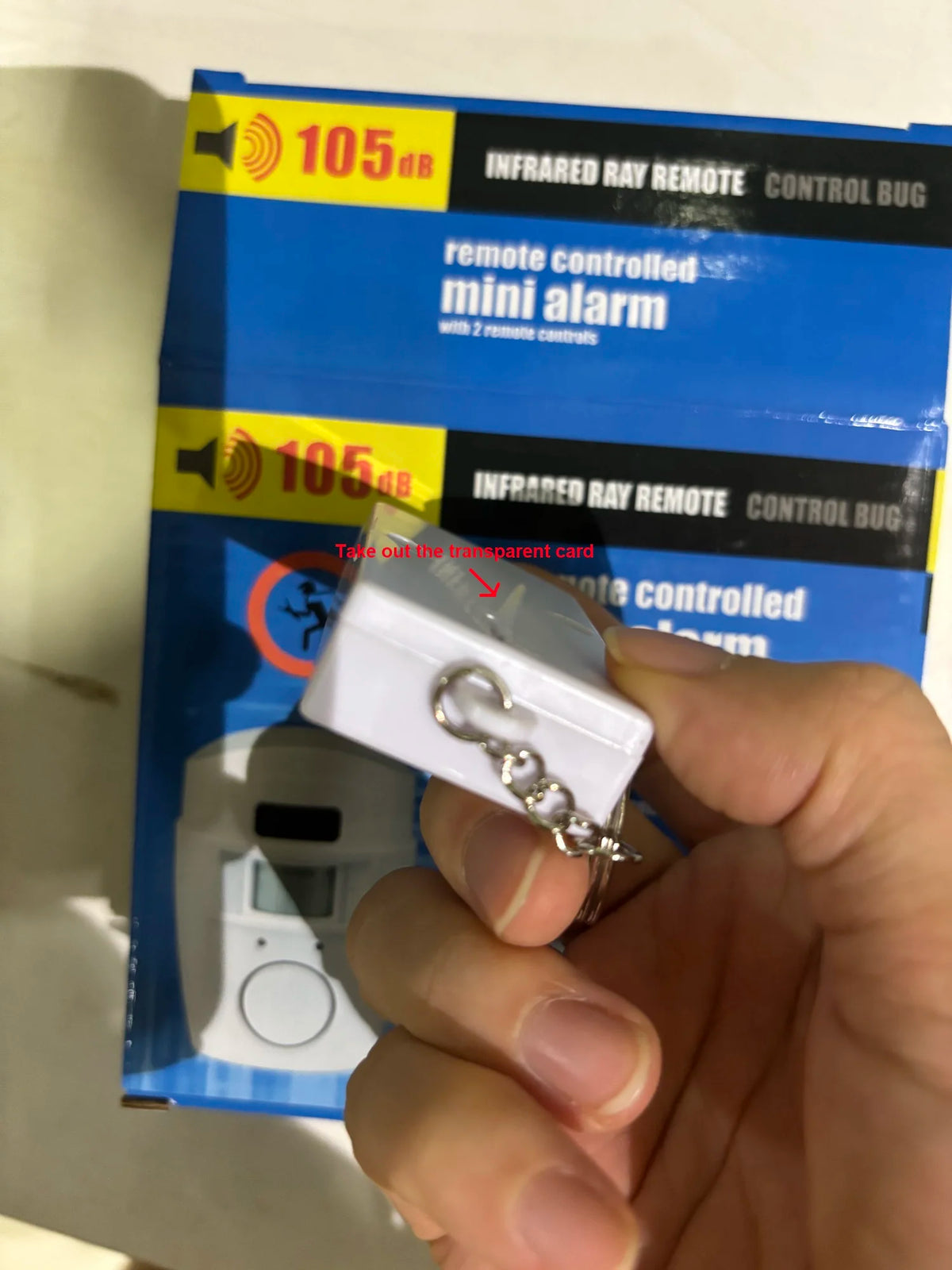 Wireless PIR Motion Sensor Alarm with 2 Remotes