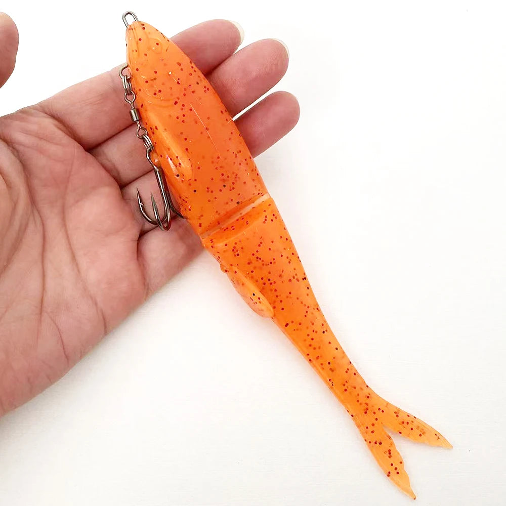Segmented Swimbait Lure 4.7"/6.7" Long Cast