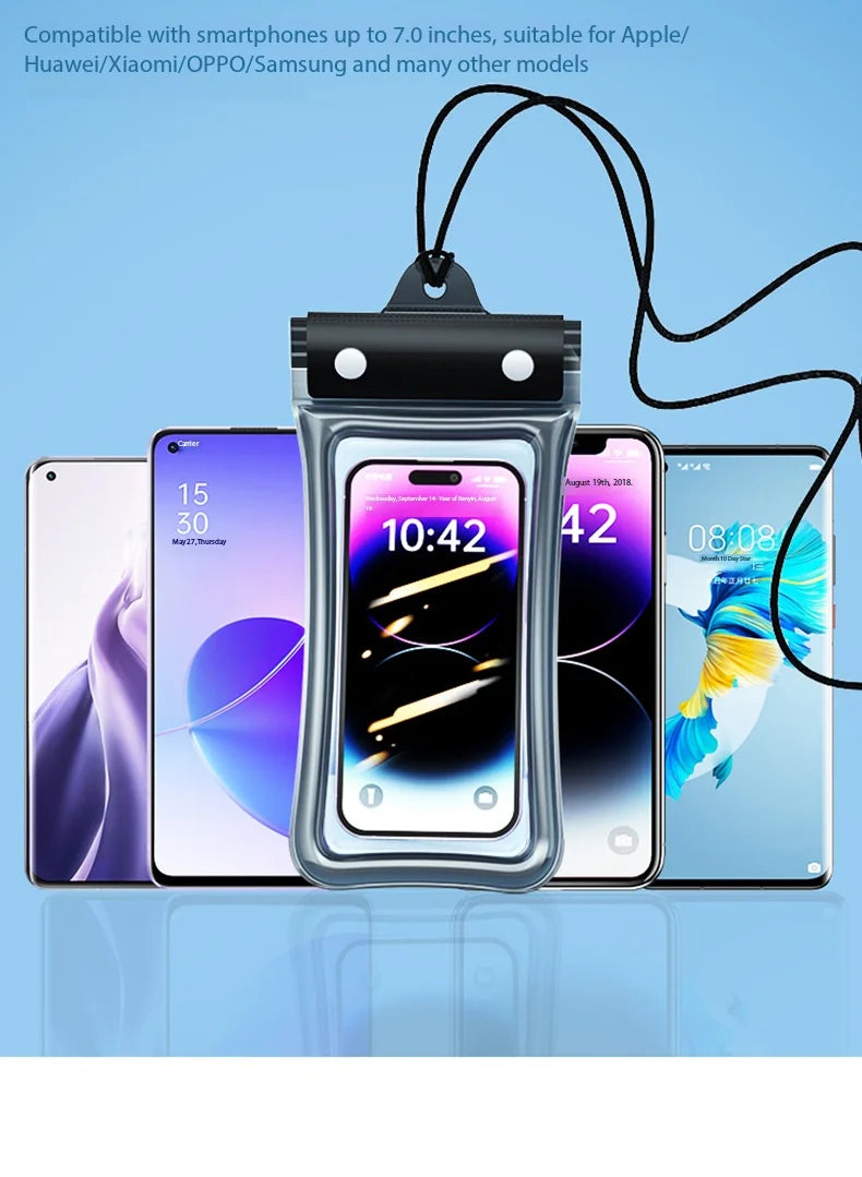 Universal Waterproof Phone Pouch with Lanyard