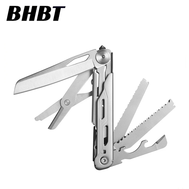 9 In 1 Mini Multitool Folding Knife